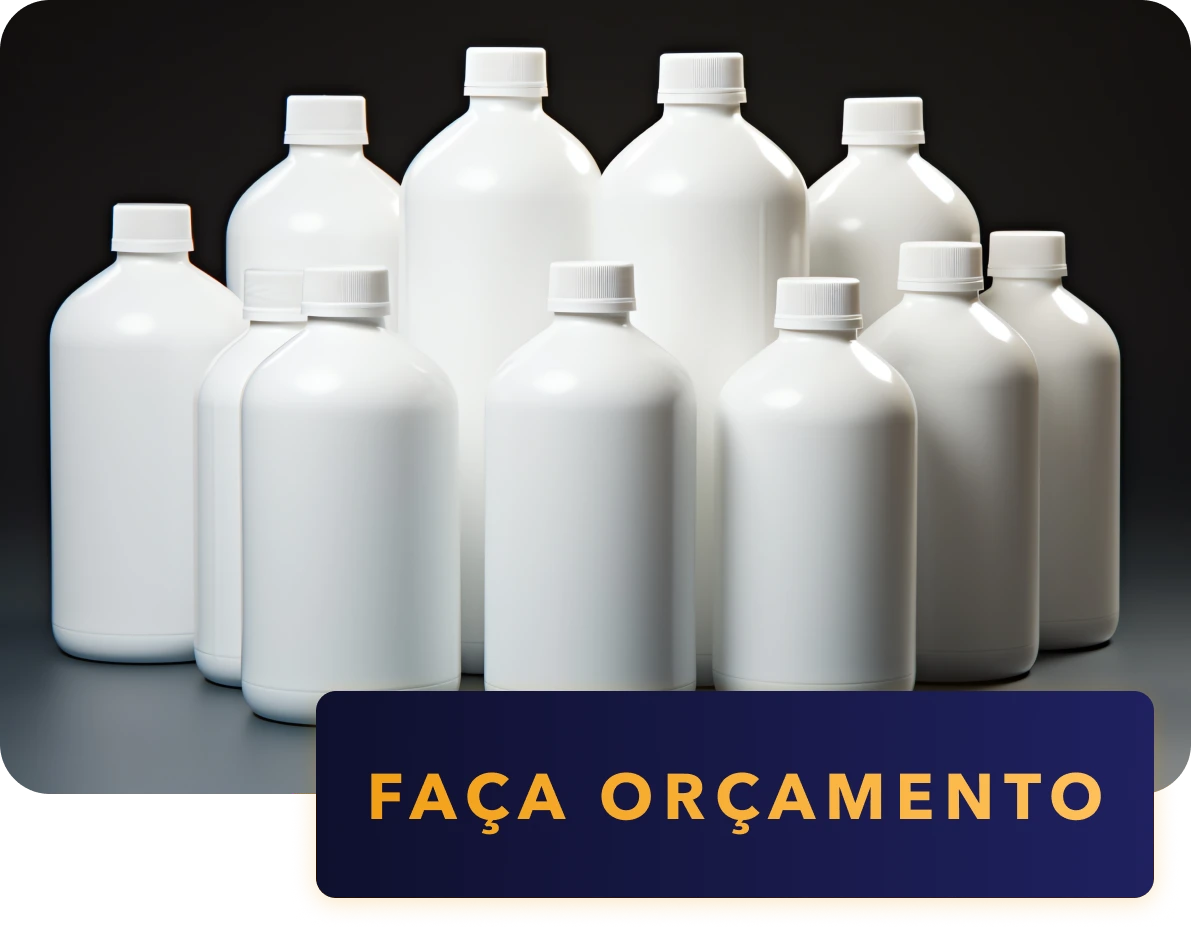 Frascos para orçamento